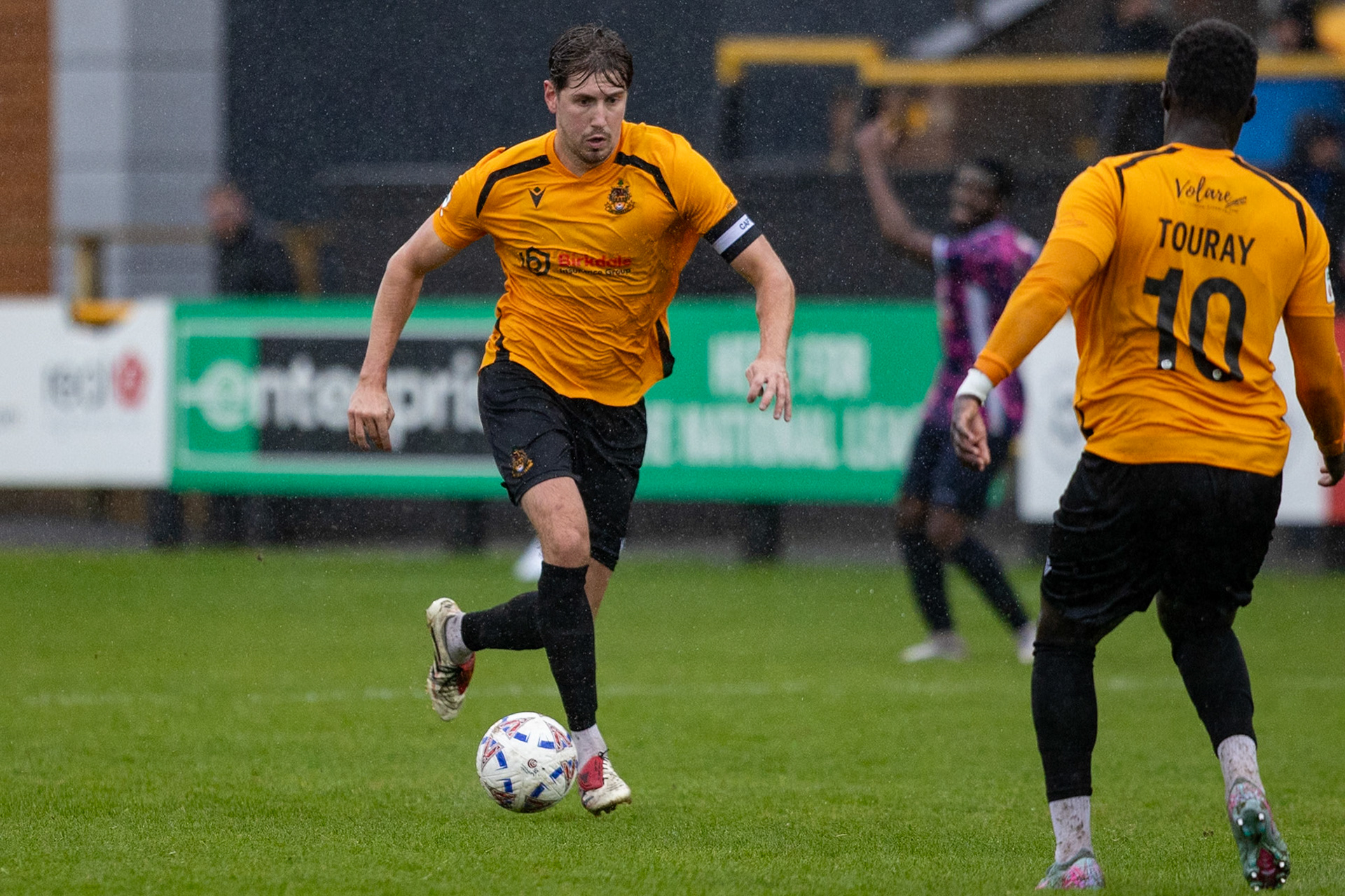 Southport, ENGLAND - during the Enterprise National League North match between Southport and Peterborough Sports at Southport.Canon Canon EOS R5 2000 1/2500 2.8 (Pic by John Middleton)