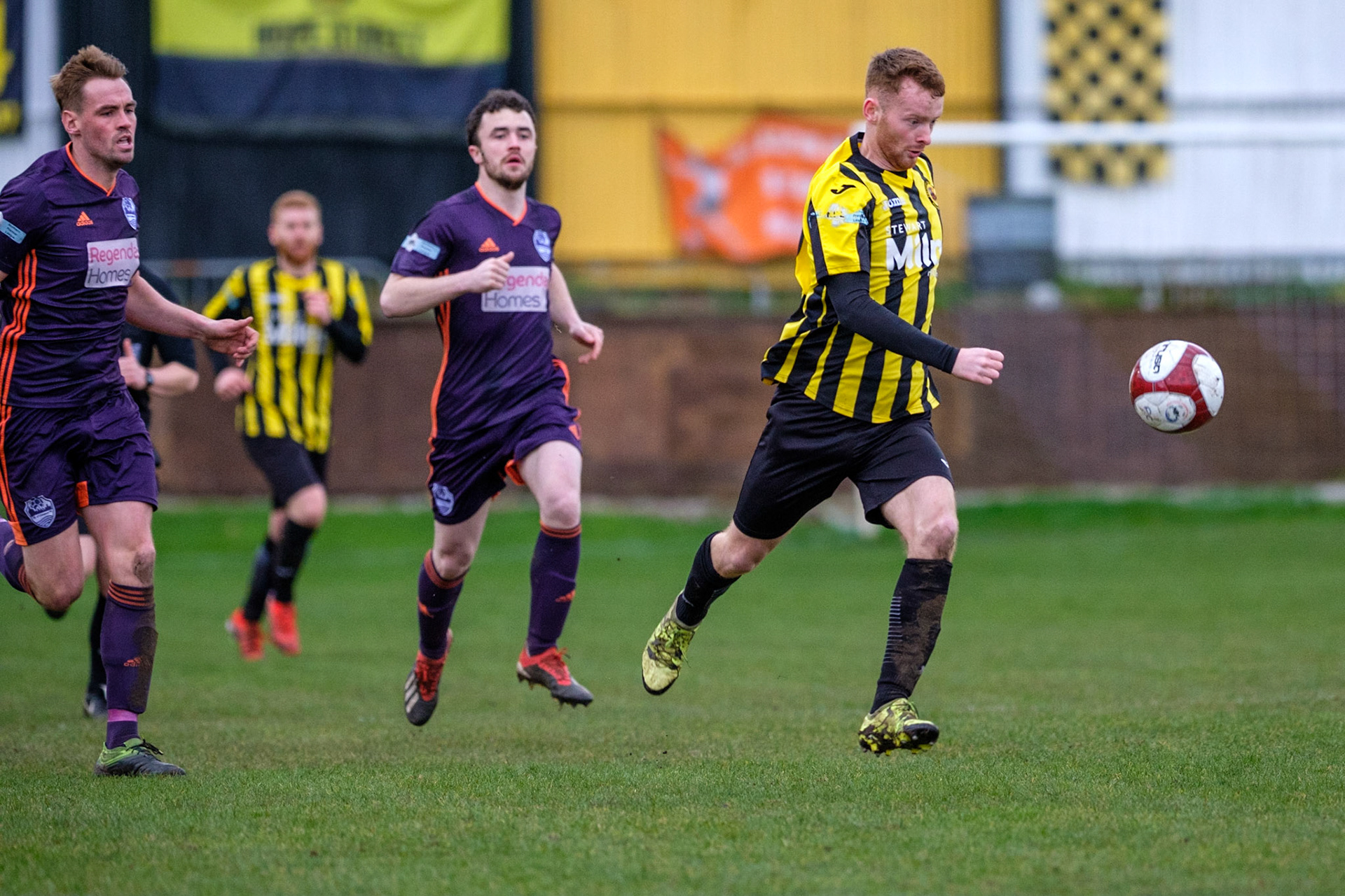 Prescot Cables vs City of Liverpool 

match at IP Truck Parts Stadium during the 2019/20 Betvictor Northern Premier season 22/02/2020.

Photograph by John Middleton
