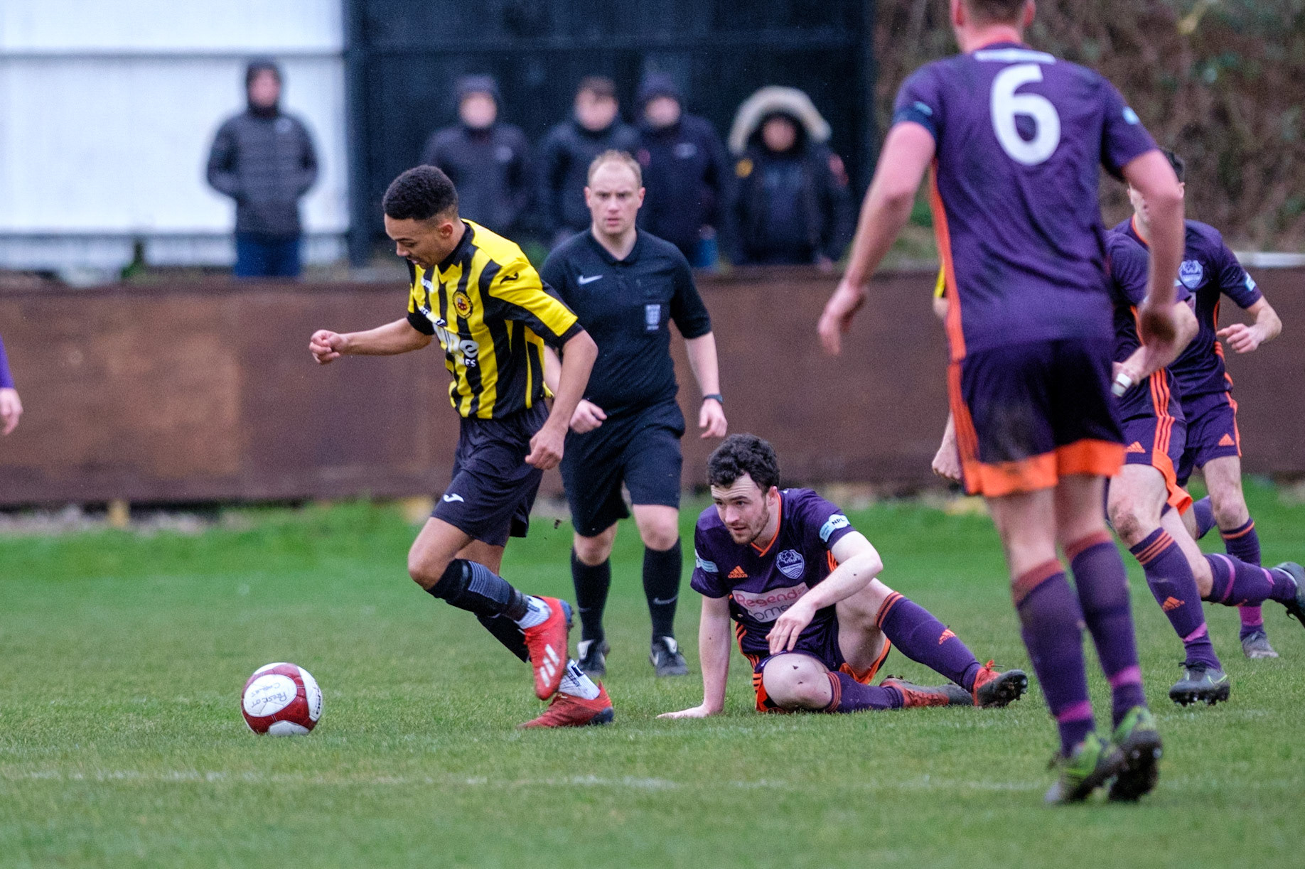 Prescot Cables vs City of Liverpool 

match at IP Truck Parts Stadium during the 2019/20 Betvictor Northern Premier season 22/02/2020.

Photograph by John Middleton
