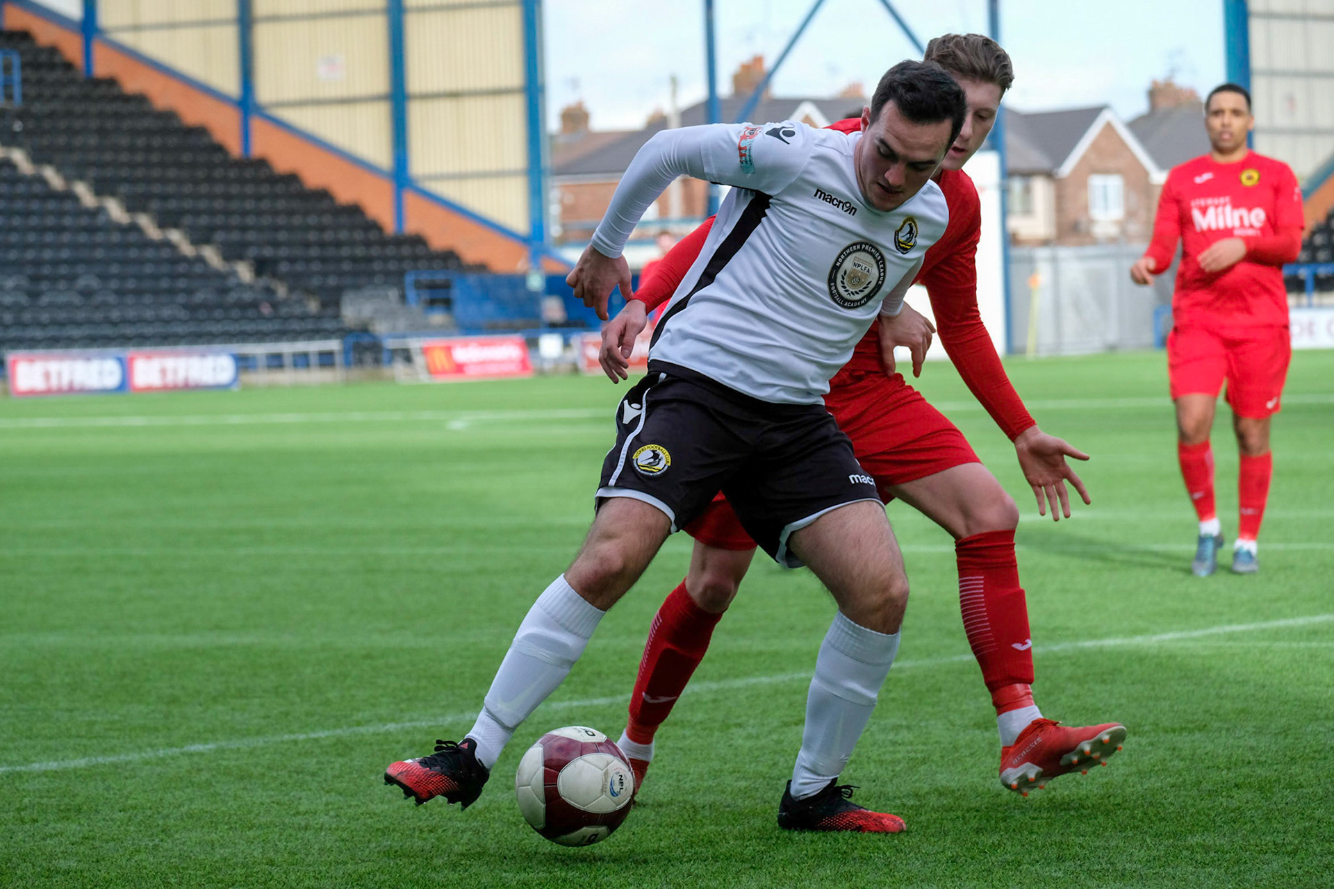 Widnes vs Prescot Cables 

match action from Halton Stadium during the 2019/20 BetVictor Northern Premier season 29/02/2020 between Widnes FC and Prescot Cables FC

Photograph by John Middleton