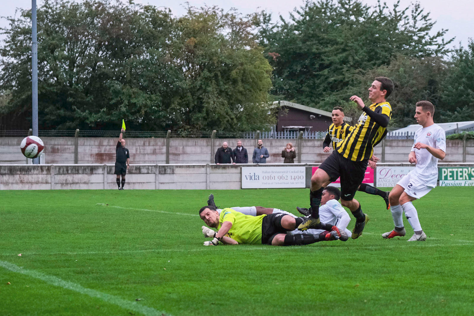 Trafford vs Prescot Cables 

League match at Shawe View during the 2019/20 Betvictor Northern Premier season 05/10/2019.

Photograph by John Middleton