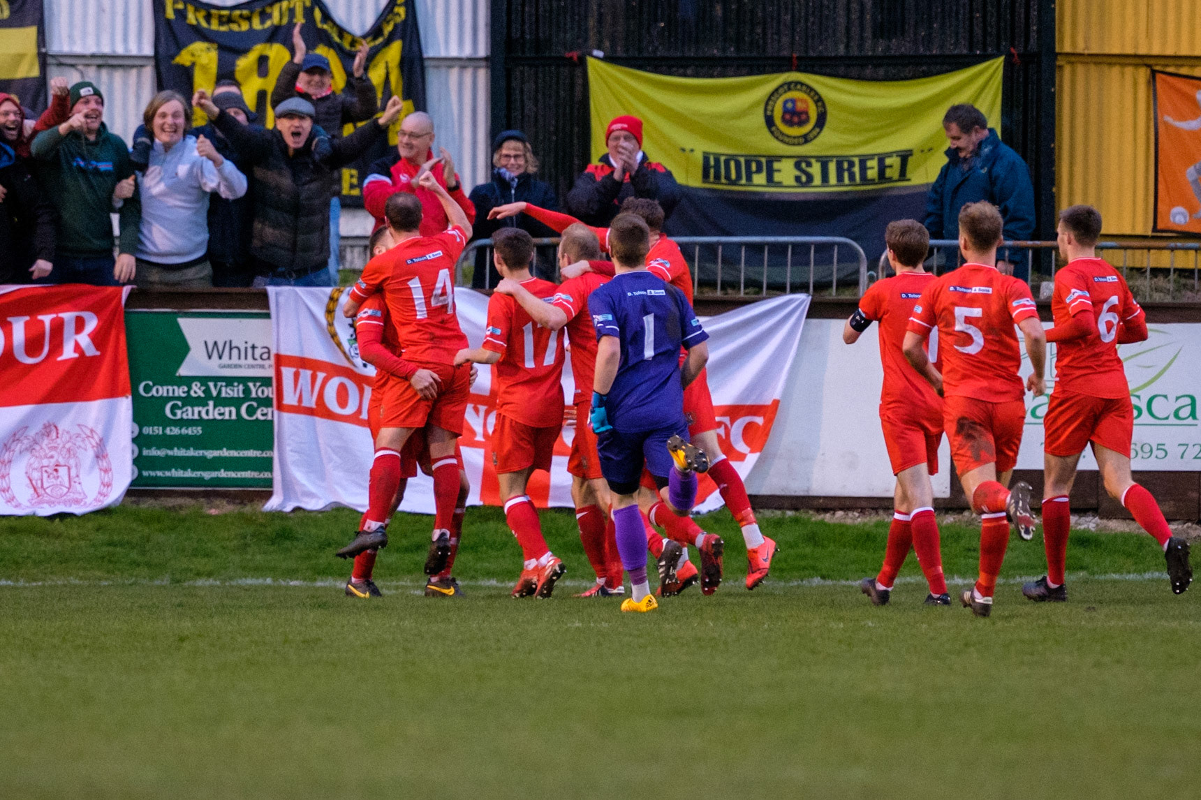 Prescot Cables vs Workington 

match at IP Truck Parts Stadium during the 2019/20 Betvictor Northern Premier season 01/02/2020.

Photograph by John Middleton