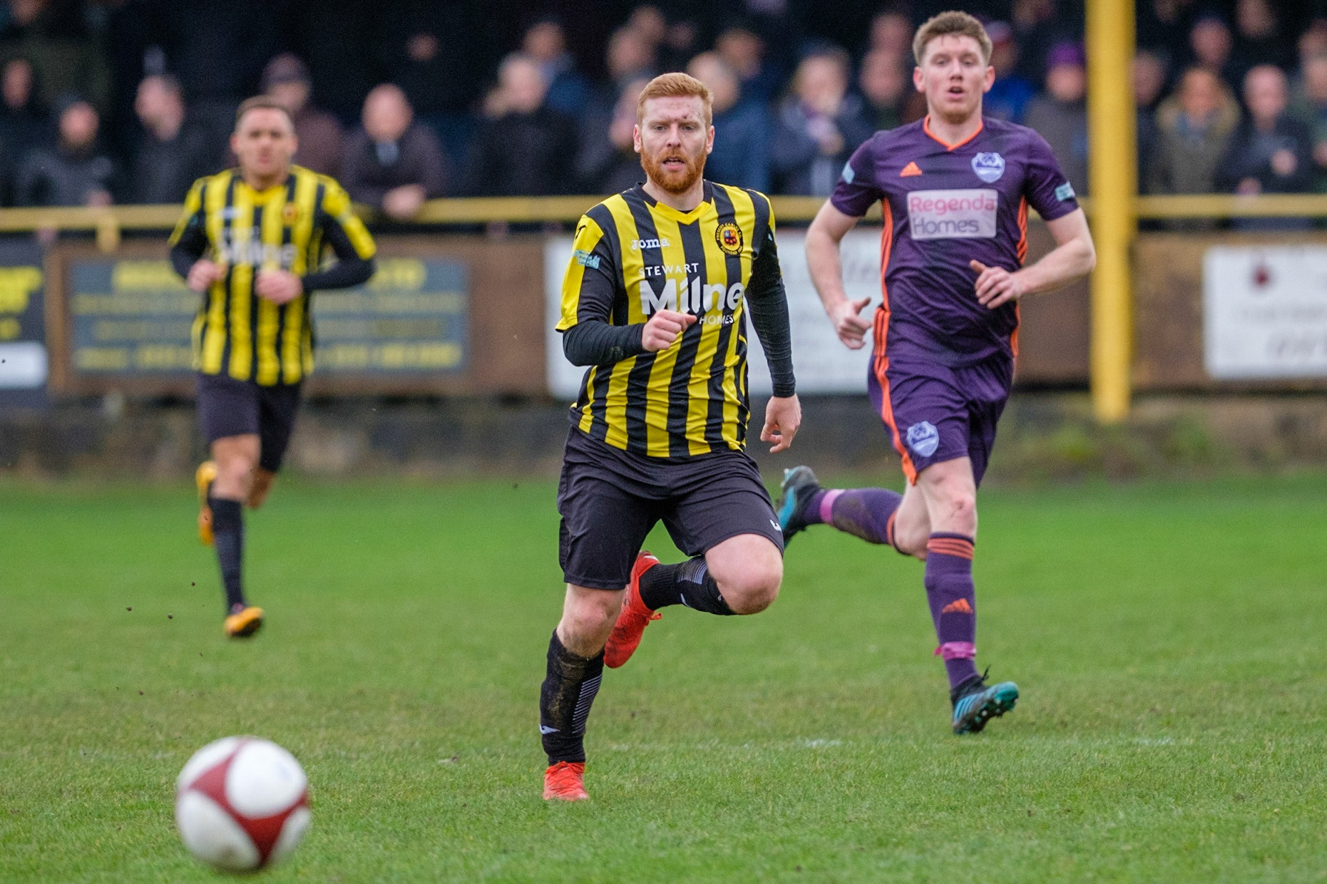 Prescot Cables vs City of Liverpool 

match at IP Truck Parts Stadium during the 2019/20 Betvictor Northern Premier season 22/02/2020.

Photograph by John Middleton