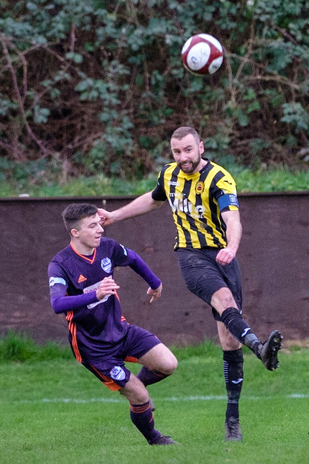 Prescot Cables vs City of Liverpool 

match at IP Truck Parts Stadium during the 2019/20 Betvictor Northern Premier season 22/02/2020.

Photograph by John Middleton