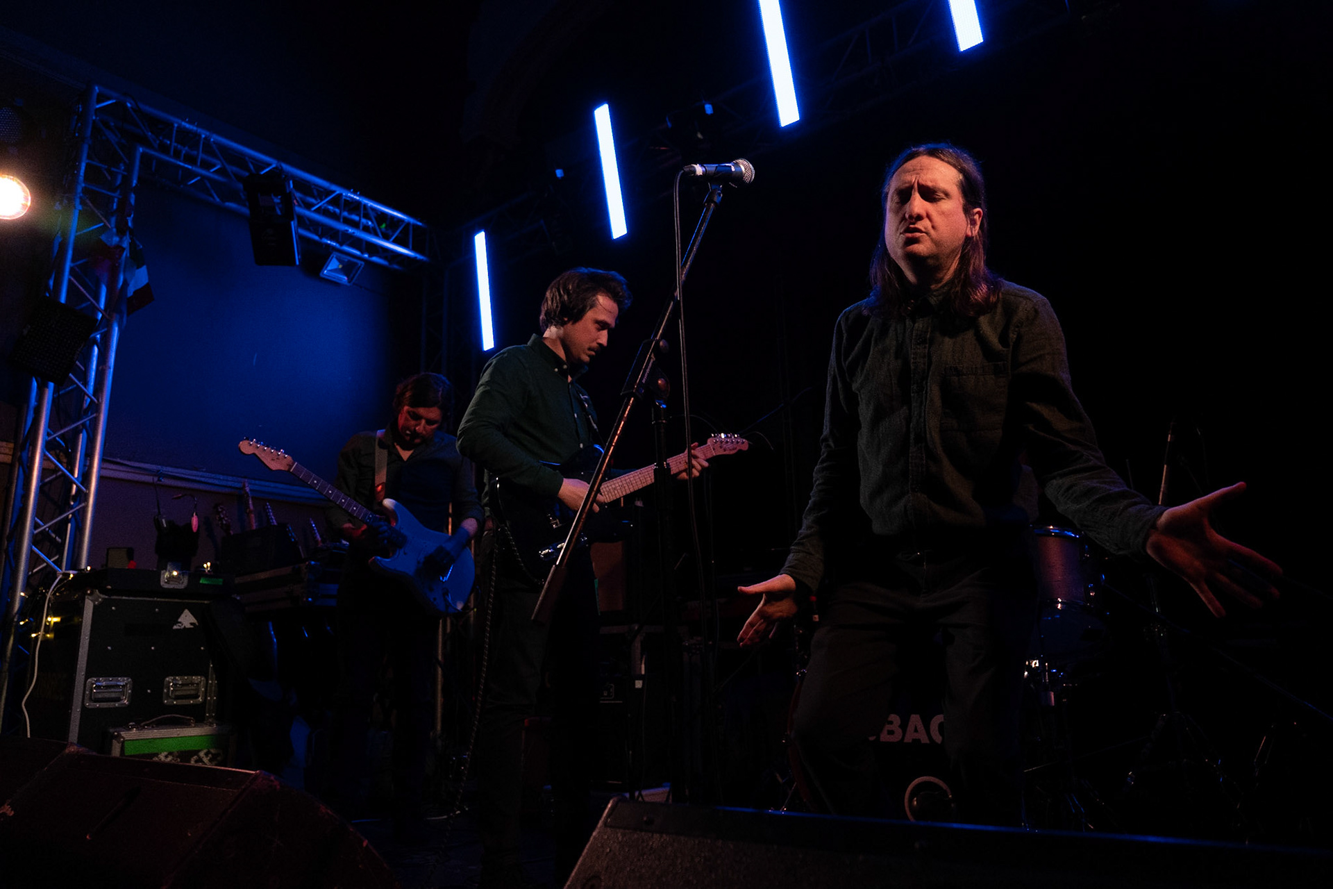 Rongo Rongo playing on the Cabbage Tour 2019 at Arts Club Loft on 24/04/2019. Photo by John Middleton