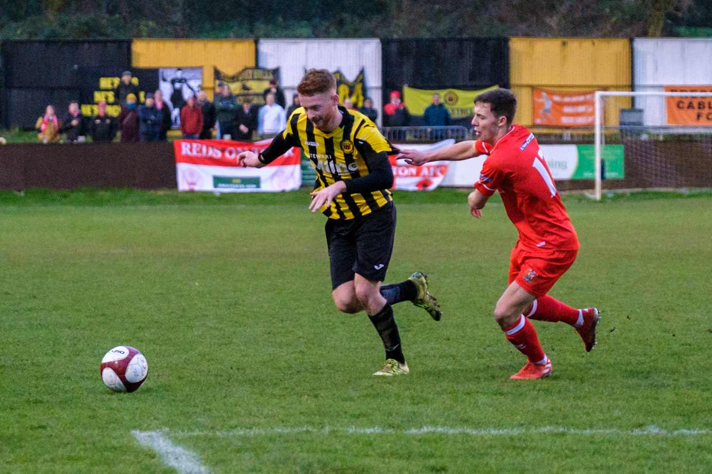 Prescot Cables vs Workington 

match at IP Truck Parts Stadium during the 2019/20 Betvictor Northern Premier season 01/02/2020.

Photograph by John Middleton