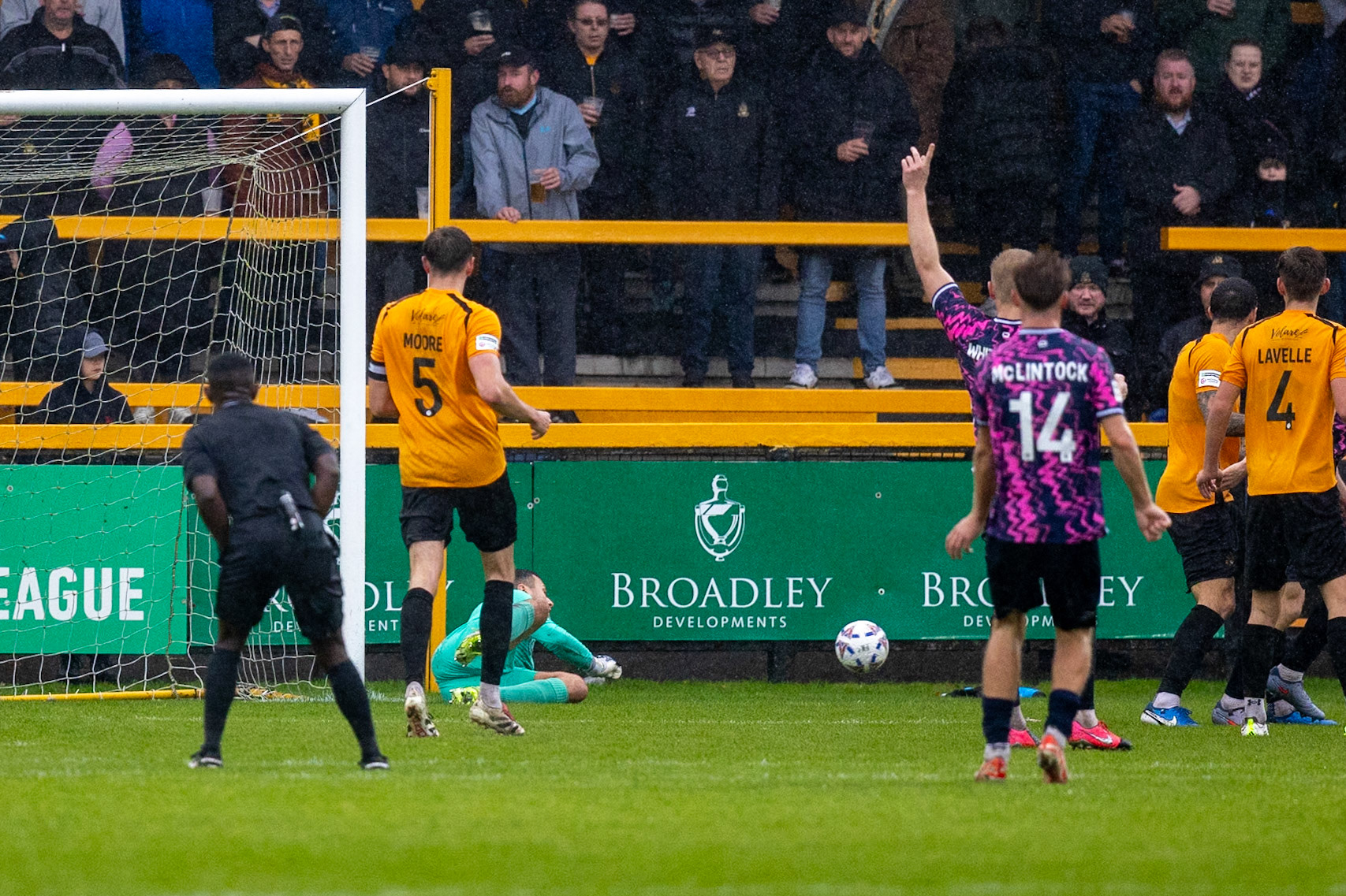 Southport, ENGLAND - during the Enterprise National League North match between Southport and Peterborough Sports at Southport.Canon Canon EOS R5 2000 1/2000 2.8 (Pic by John Middleton)