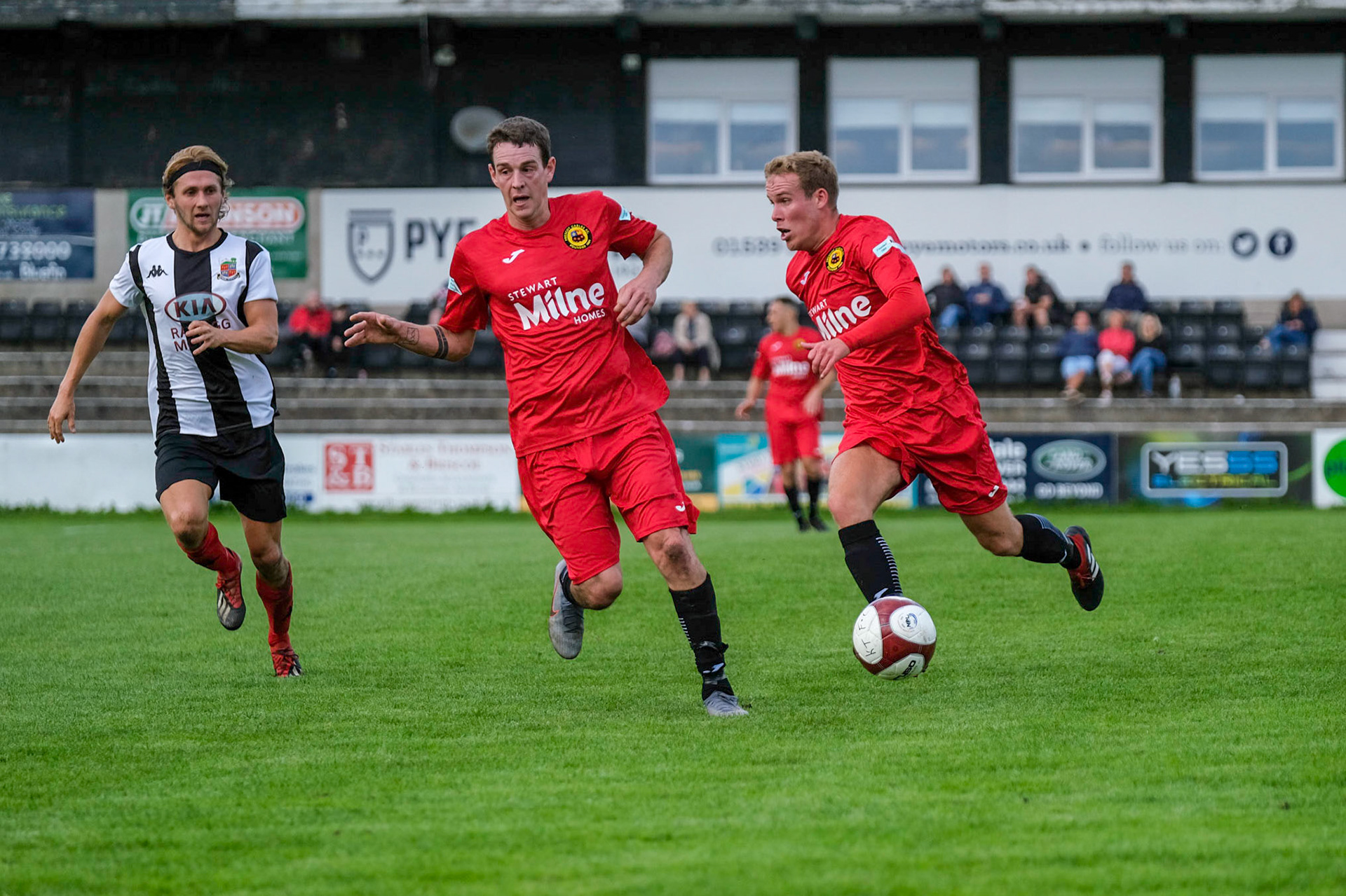 Kendal Town vs Prescot Cables 

Bet Victor League game match at Parkside Road during the 2019/20 season 17/08/2019.

Photograph by John Middleton
