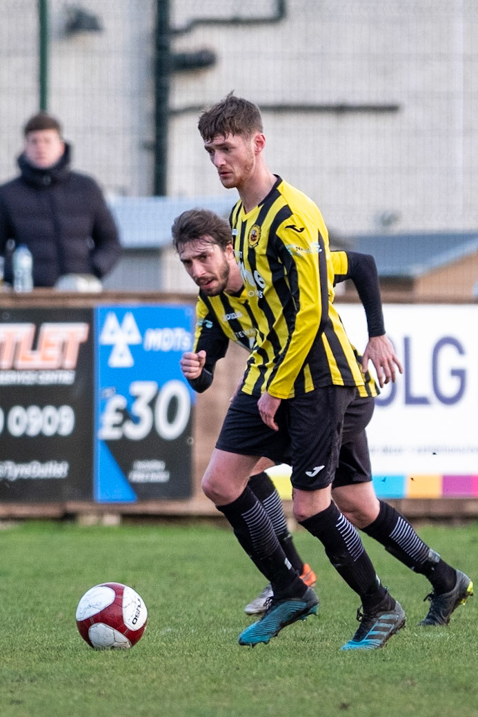 Prescot Cables vs Trafford 

match at IP Truck Parts Stadium during the 2019/20 Betvictor Northern Premier season 18/01/2020.

Photograph by John Middleton