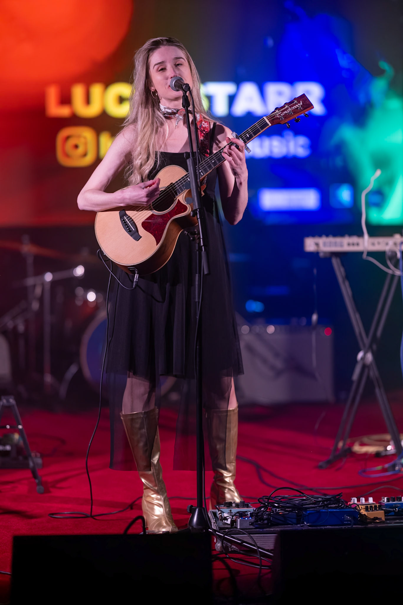 Images from the Knowsley Music Festival 2025 with She drew the Gun live at St Chads Church Kirkby. Support act was Lucy Starr.