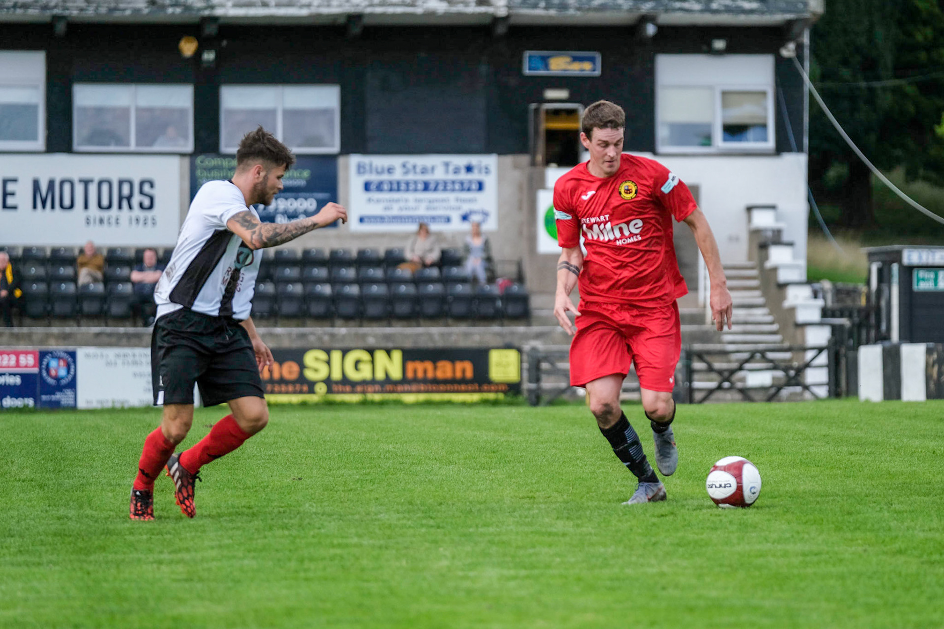 Kendal Town vs Prescot Cables 

Bet Victor League game match at Parkside Road during the 2019/20 season 17/08/2019.

Photograph by John Middleton