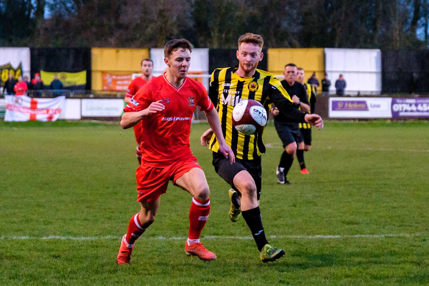 Prescot Cables vs Workington 

match at IP Truck Parts Stadium during the 2019/20 Betvictor Northern Premier season 01/02/2020.

Photograph by John Middleton