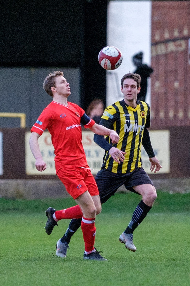 Prescot Cables vs Workington 

match at IP Truck Parts Stadium during the 2019/20 Betvictor Northern Premier season 01/02/2020.

Photograph by John Middleton