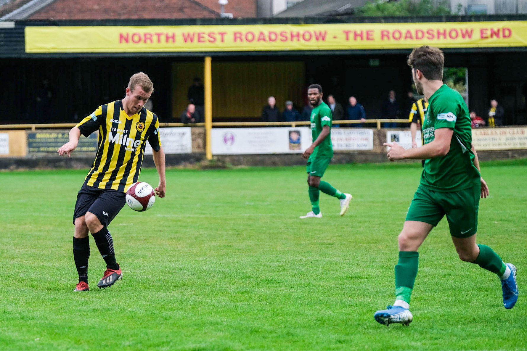 Prescot Cables vs Brighouse Town 

League match at Volair Park during the 2019/20 Betvictor Northern Premier season 28/09/2019.

Photograph by John Middleton