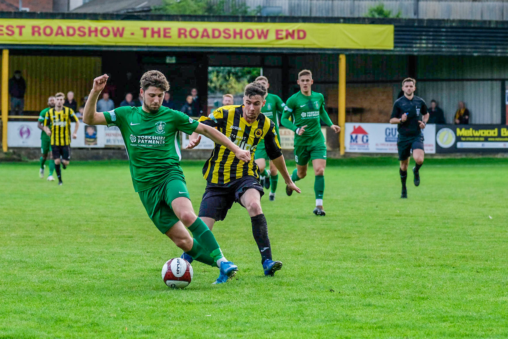 Prescot Cables vs Brighouse Town 

League match at Volair Park during the 2019/20 Betvictor Northern Premier season 28/09/2019.

Photograph by John Middleton