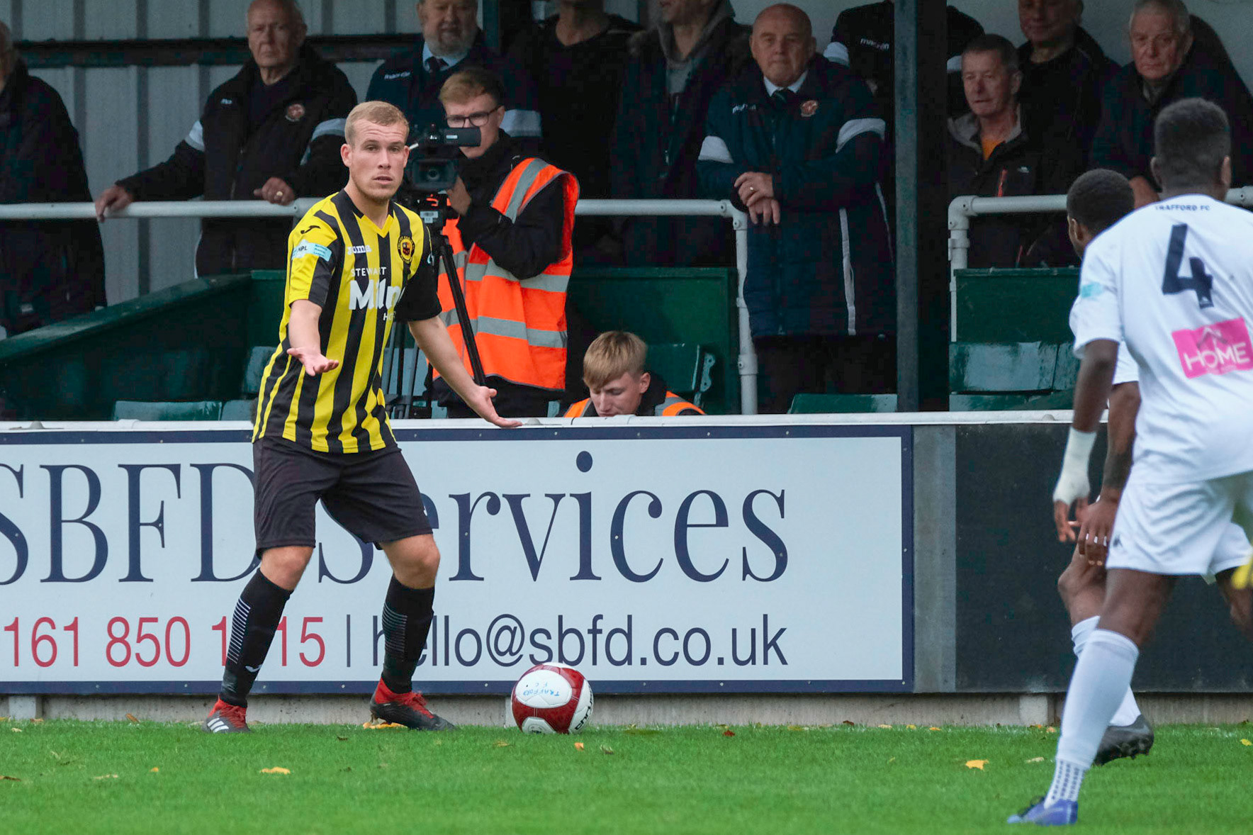 Trafford vs Prescot Cables 

League match at Shawe View during the 2019/20 Betvictor Northern Premier season 05/10/2019.

Photograph by John Middleton