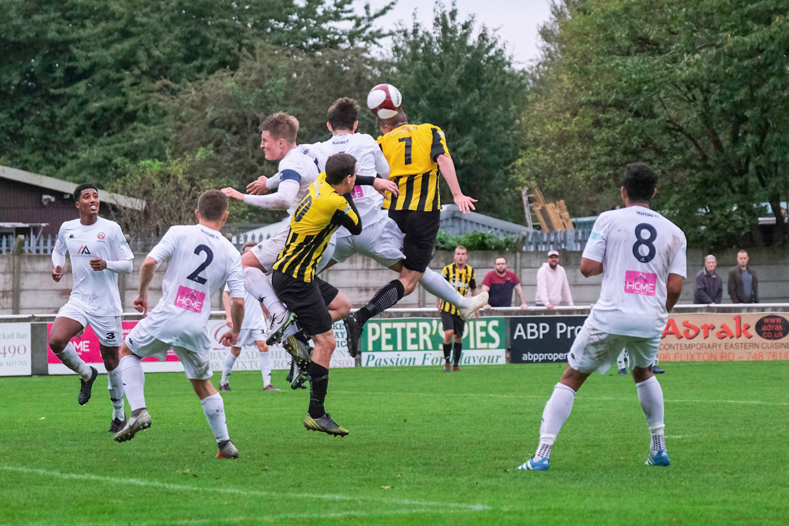 Trafford vs Prescot Cables 

League match at Shawe View during the 2019/20 Betvictor Northern Premier season 05/10/2019.

Photograph by John Middleton