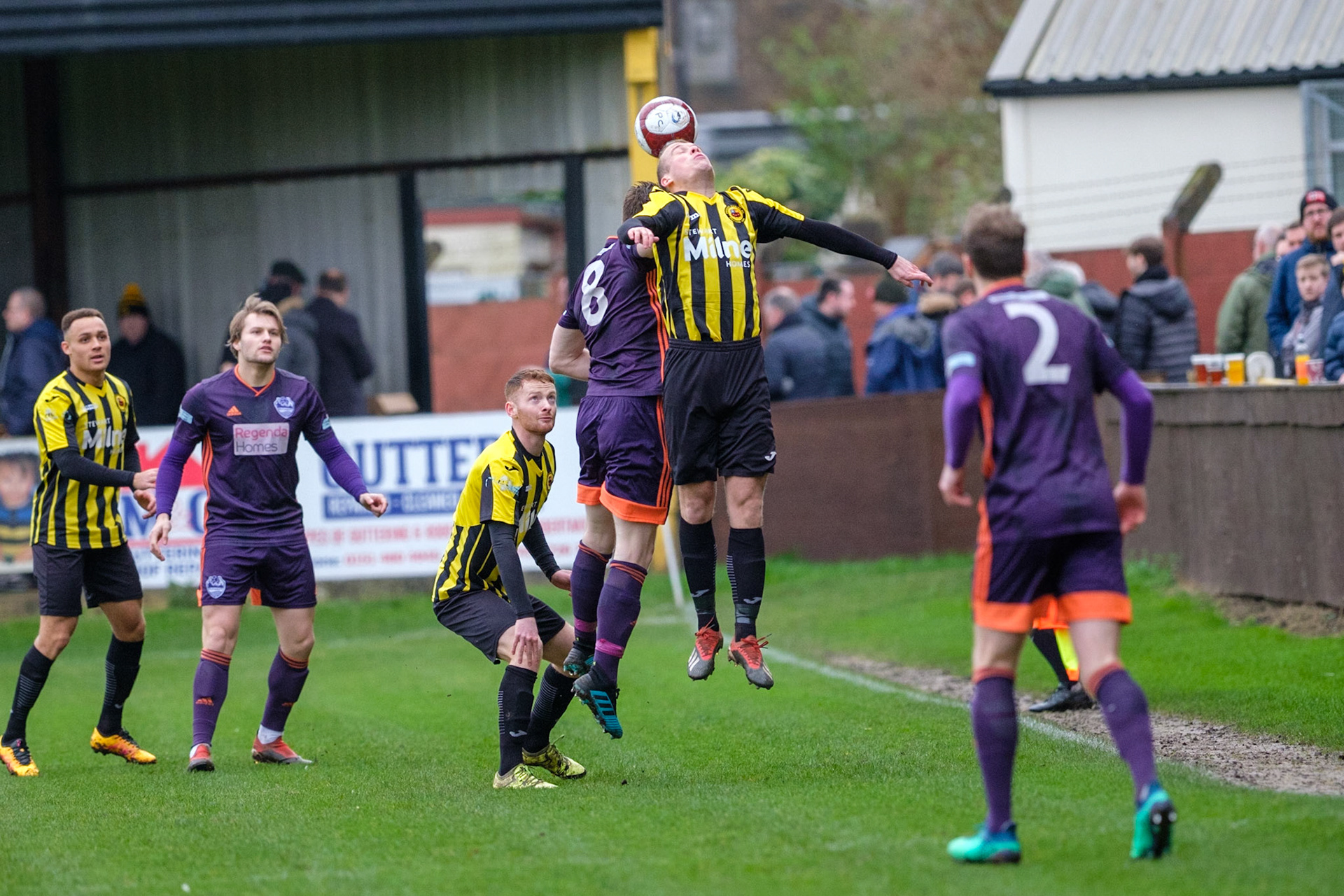 Prescot Cables vs City of Liverpool 

match at IP Truck Parts Stadium during the 2019/20 Betvictor Northern Premier season 22/02/2020.

Photograph by John Middleton