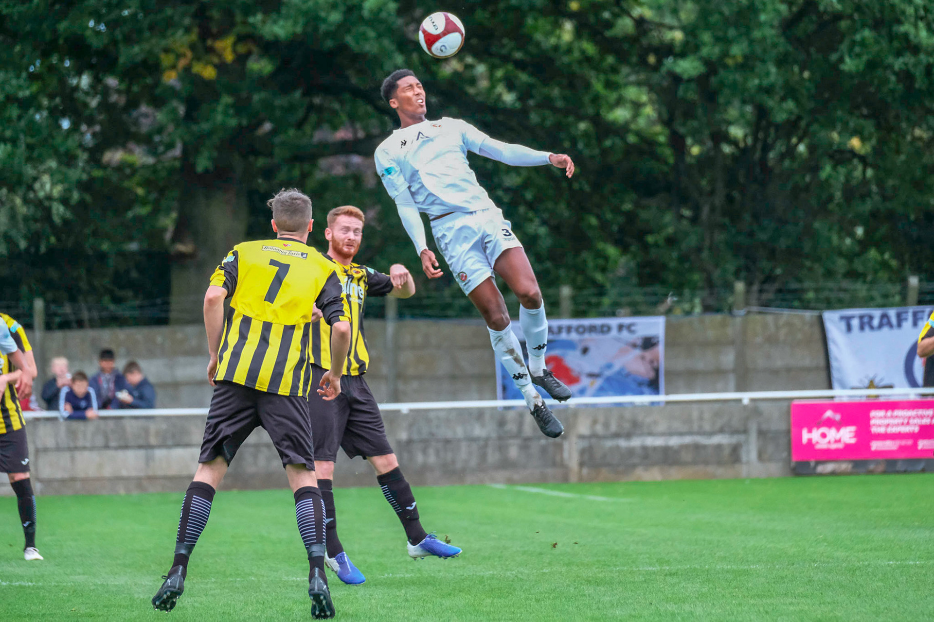 Trafford vs Prescot Cables 

League match at Shawe View during the 2019/20 Betvictor Northern Premier season 05/10/2019.

Photograph by John Middleton