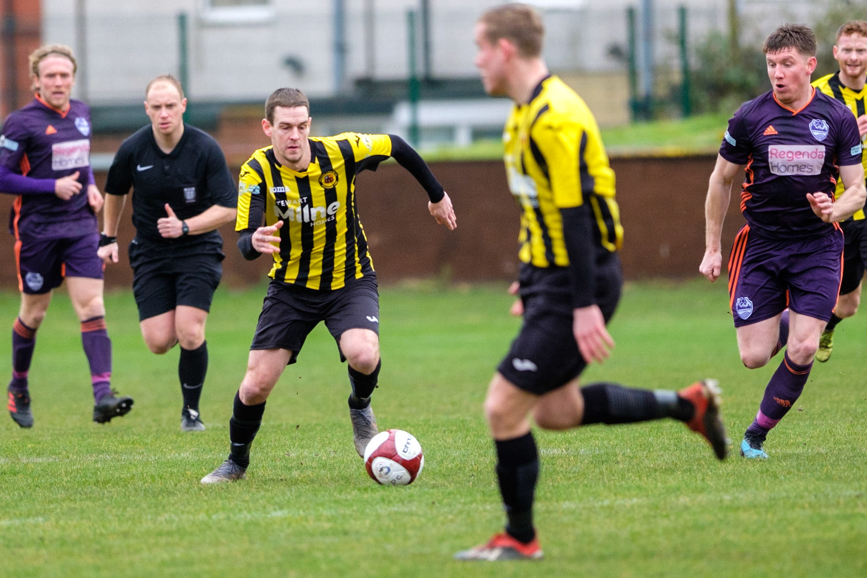 Prescot Cables vs City of Liverpool 

match at IP Truck Parts Stadium during the 2019/20 Betvictor Northern Premier season 22/02/2020.

Photograph by John Middleton