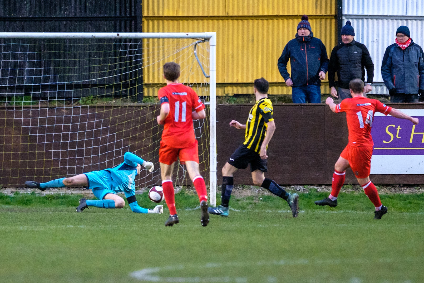 Prescot Cables vs Workington 

match at IP Truck Parts Stadium during the 2019/20 Betvictor Northern Premier season 01/02/2020.

Photograph by John Middleton
