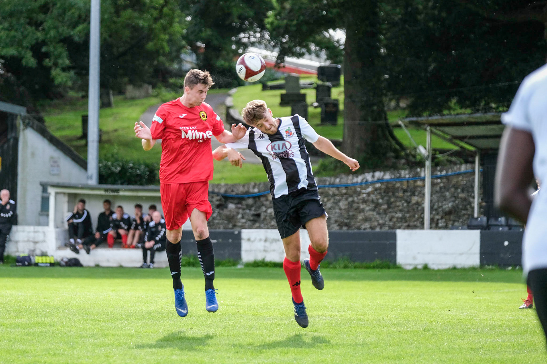 Kendal Town vs Prescot Cables 

Bet Victor League game match at Parkside Road during the 2019/20 season 17/08/2019.

Photograph by John Middleton