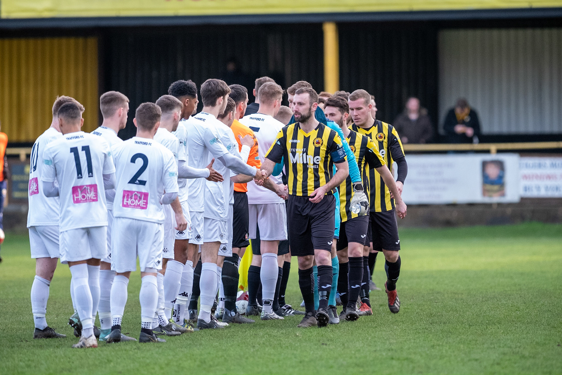 Prescot Cables vs Trafford 

match at IP Truck Parts Stadium during the 2019/20 Betvictor Northern Premier season 18/01/2020.

Photograph by John Middleton