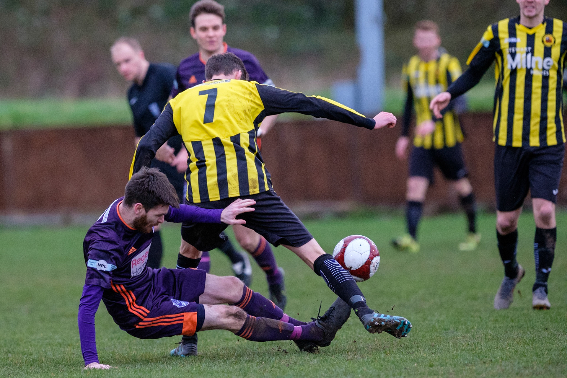 Prescot Cables vs City of Liverpool 

match at IP Truck Parts Stadium during the 2019/20 Betvictor Northern Premier season 22/02/2020.

Photograph by John Middleton