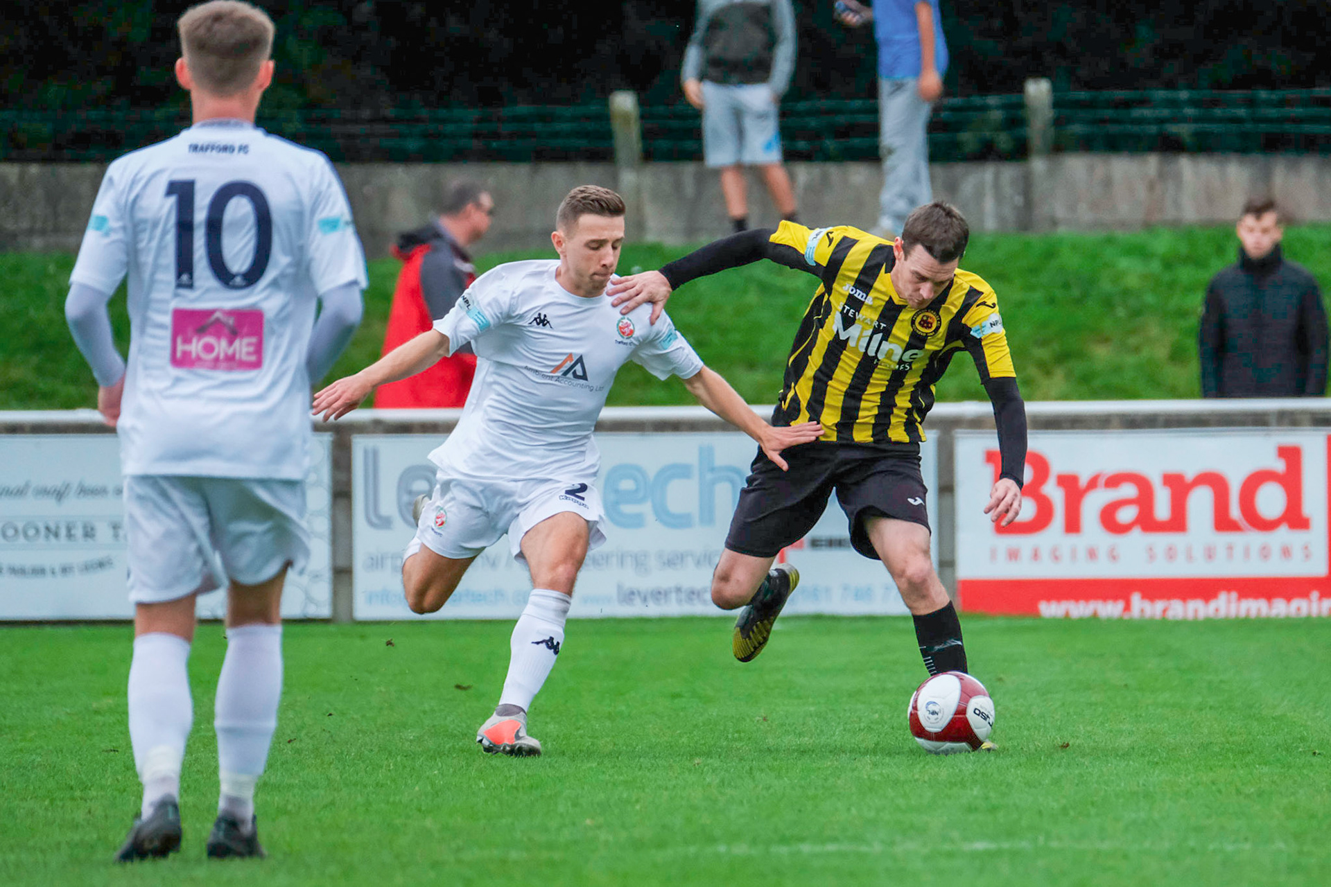Trafford vs Prescot Cables 

League match at Shawe View during the 2019/20 Betvictor Northern Premier season 05/10/2019.

Photograph by John Middleton