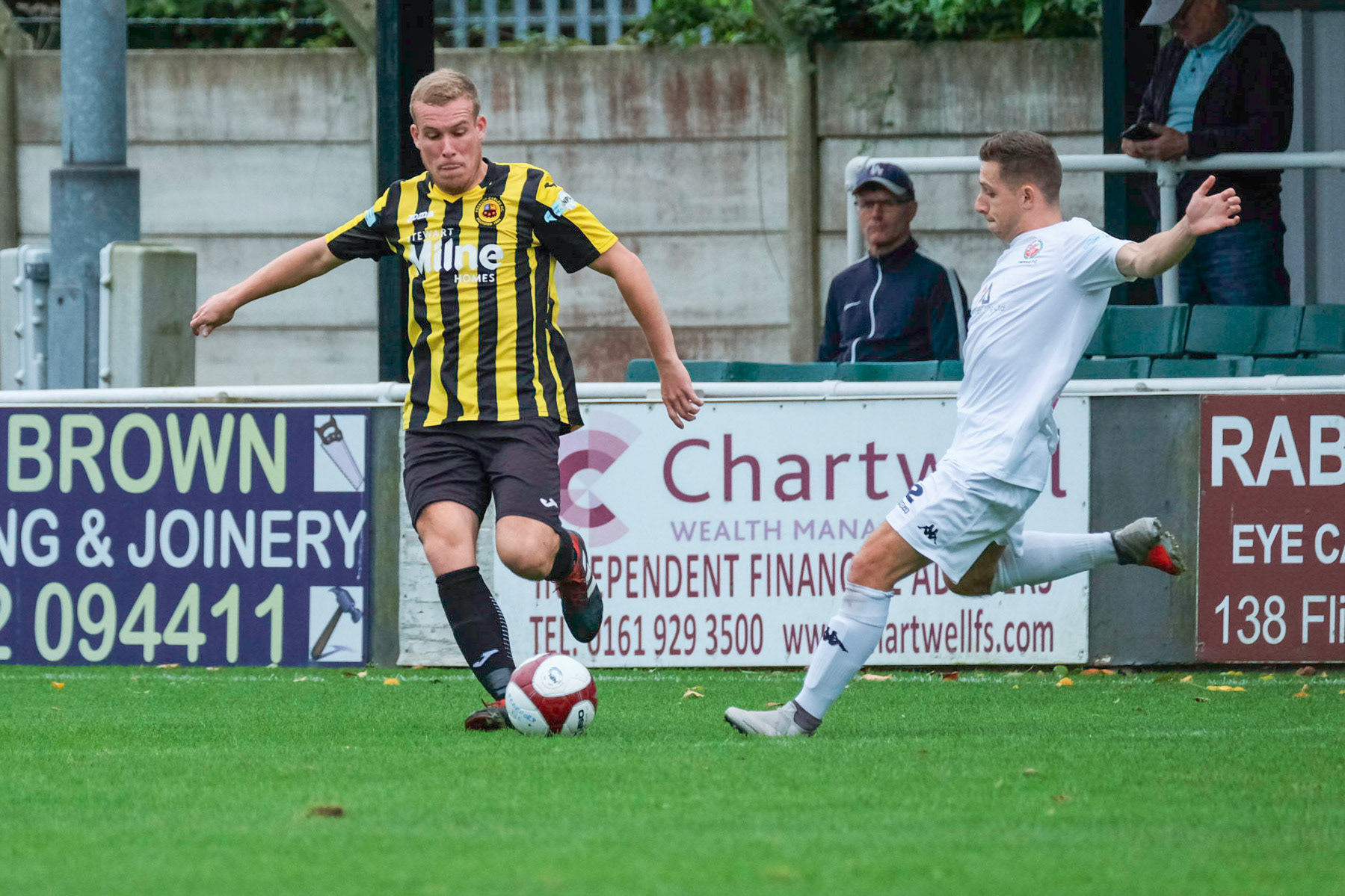 Trafford vs Prescot Cables 

League match at Shawe View during the 2019/20 Betvictor Northern Premier season 05/10/2019.

Photograph by John Middleton