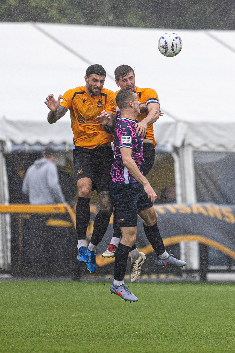 Southport, ENGLAND - during the Enterprise National League North match between Southport and Peterborough Sports at Southport.Canon Canon EOS R5 2000 1/2500 2.8 (Pic by John Middleton)