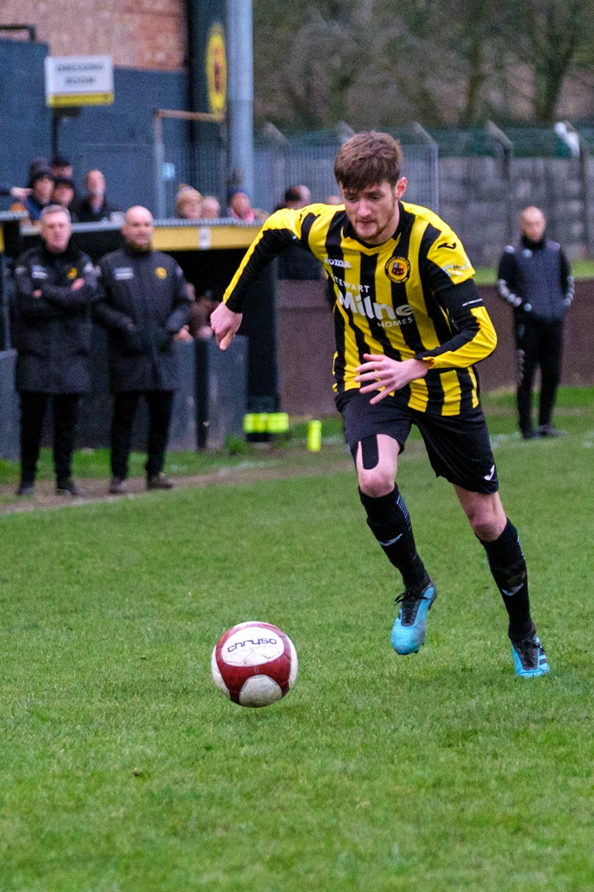 Prescot Cables vs Workington 

match at IP Truck Parts Stadium during the 2019/20 Betvictor Northern Premier season 01/02/2020.

Photograph by John Middleton