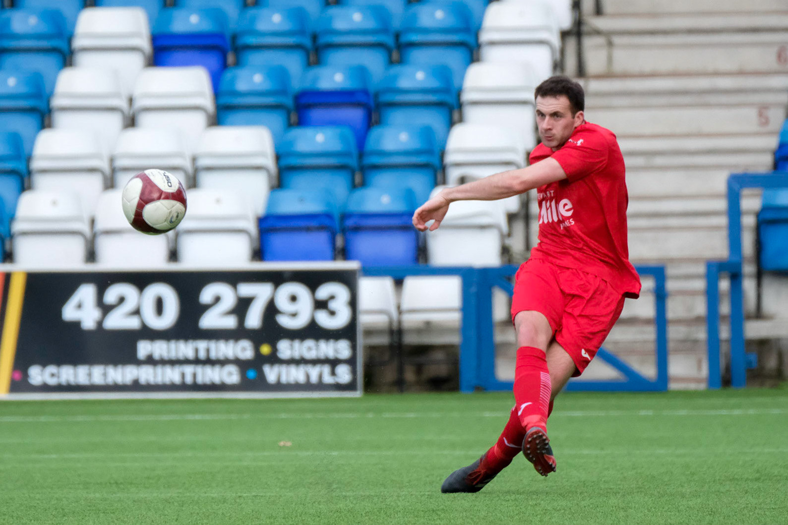 Widnes vs Prescot Cables 

match action from Halton Stadium during the 2019/20 BetVictor Northern Premier season 29/02/2020 between Widnes FC and Prescot Cables FC

Photograph by John Middleton