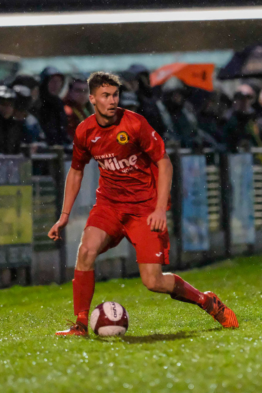 Runcorn Linnets Vs Prescot Cables 

Buildbase FA Trophy Second Qualifying round match at Millbank Linnets Stadium during the 2019/20 season 09/11/2019.

Photograph by John Middleton