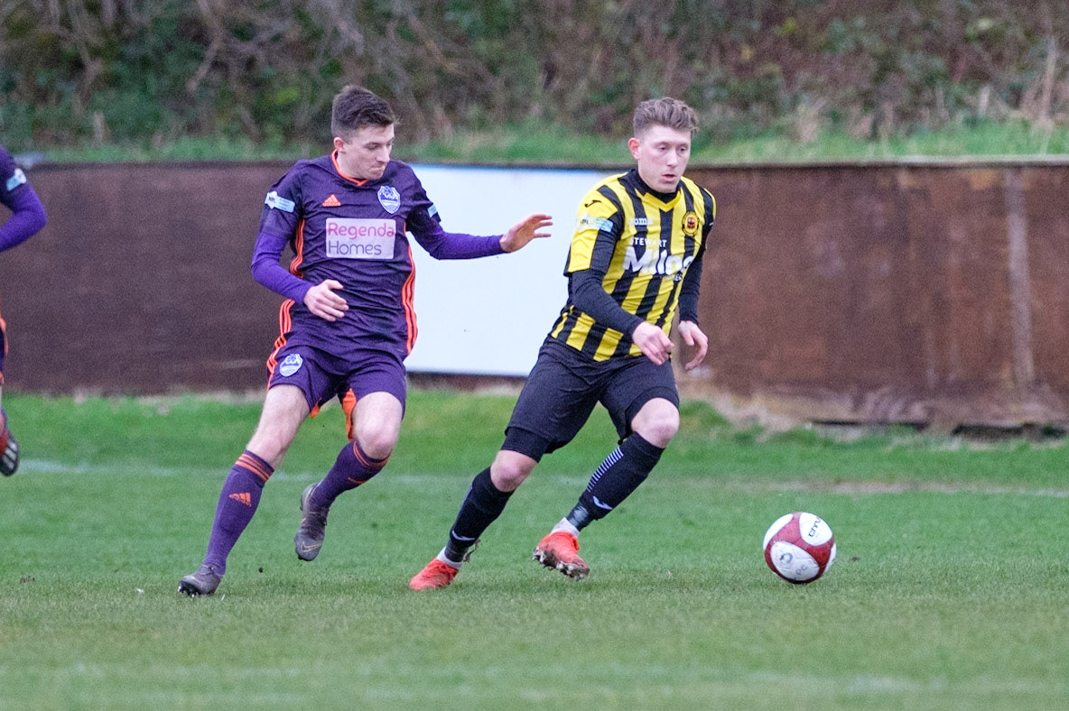 Prescot Cables vs City of Liverpool 

match at IP Truck Parts Stadium during the 2019/20 Betvictor Northern Premier season 22/02/2020.

Photograph by John Middleton