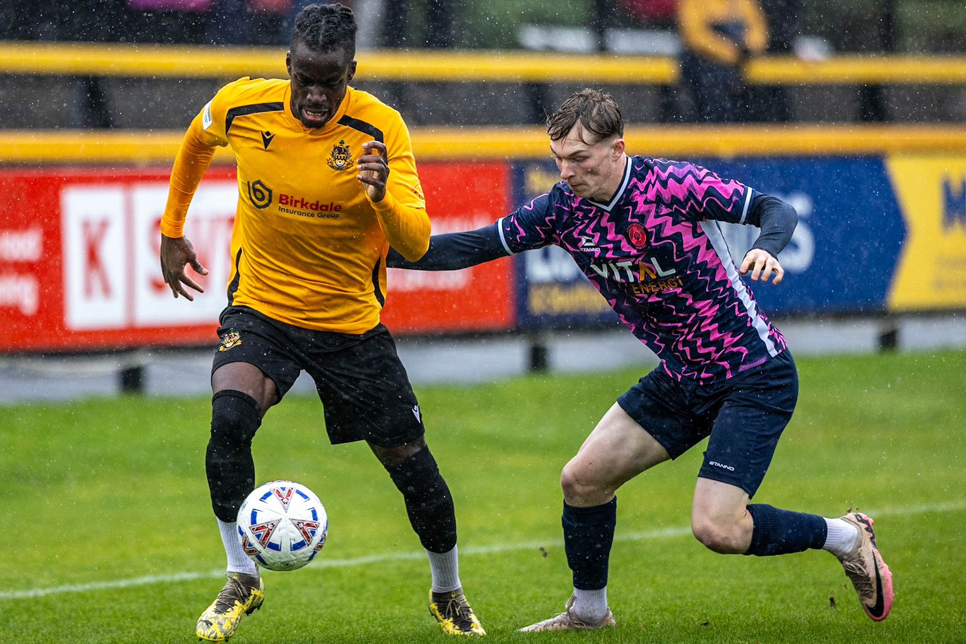 Southport, ENGLAND - during the Enterprise National League North match between Southport and Peterborough Sports at Southport.Canon Canon EOS R5 1600 1/3200 2.8 (Pic by John Middleton)