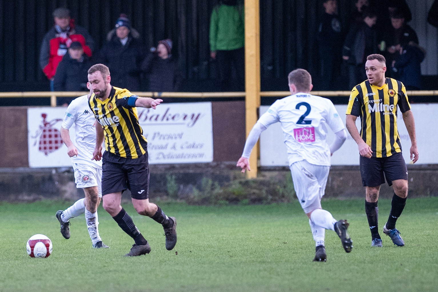 Prescot Cables vs Trafford 

match at IP Truck Parts Stadium during the 2019/20 Betvictor Northern Premier season 18/01/2020.

Photograph by John Middleton