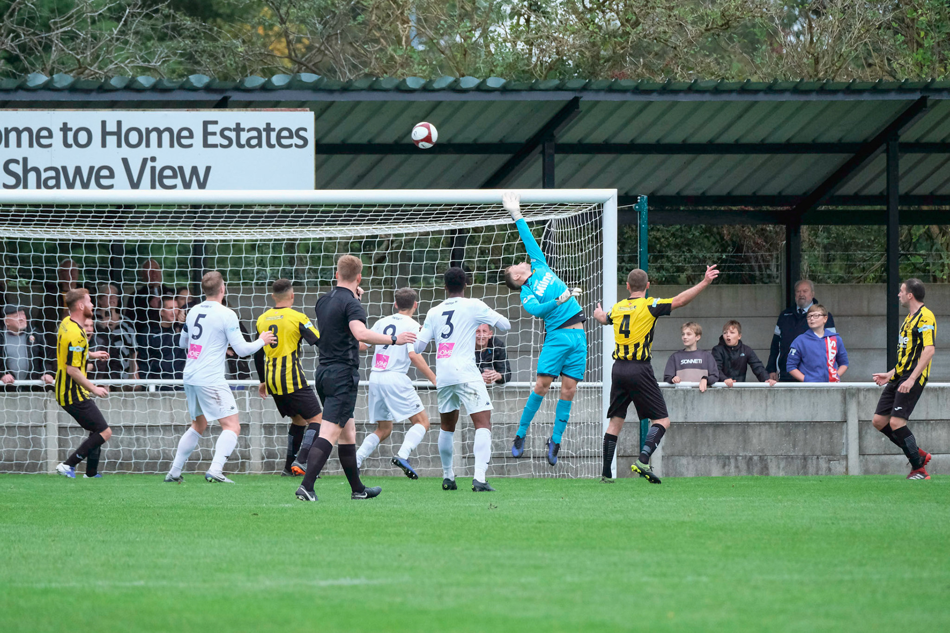 Trafford vs Prescot Cables 

League match at Shawe View during the 2019/20 Betvictor Northern Premier season 05/10/2019.

Photograph by John Middleton