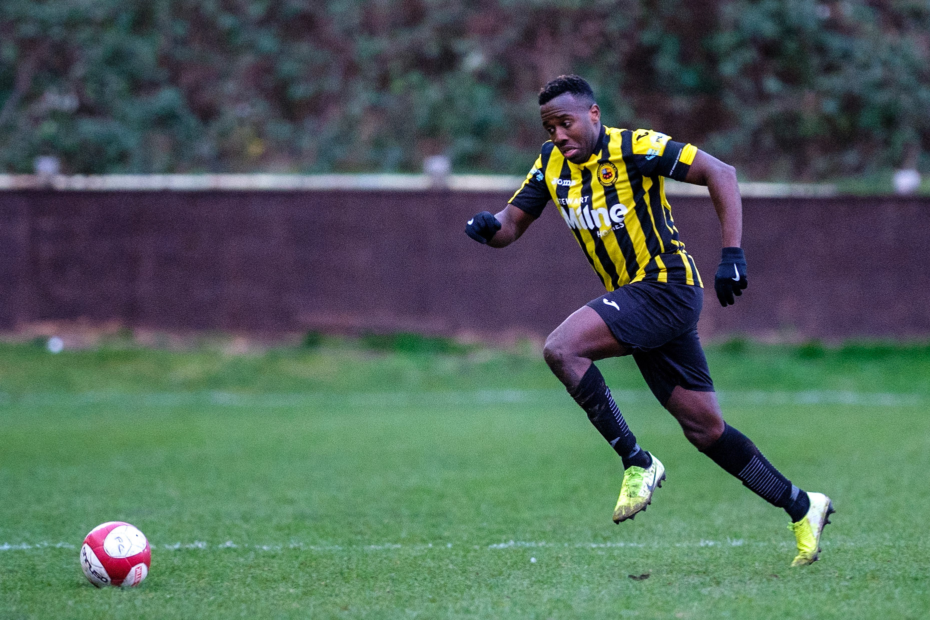 Prescot Cables vs Workington 

match at IP Truck Parts Stadium during the 2019/20 Betvictor Northern Premier season 01/02/2020.

Photograph by John Middleton