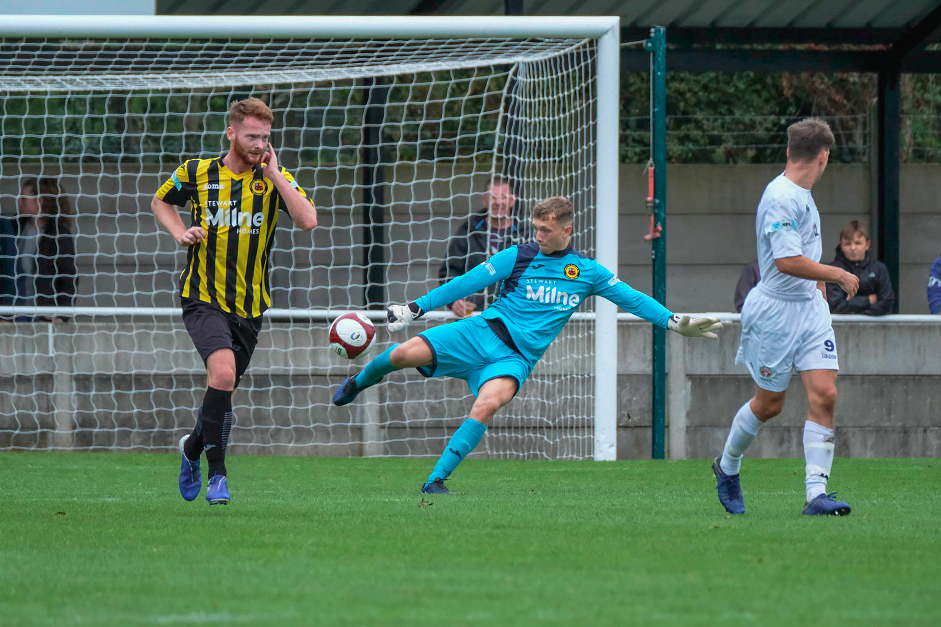 Trafford vs Prescot Cables 

League match at Shawe View during the 2019/20 Betvictor Northern Premier season 05/10/2019.

Photograph by John Middleton