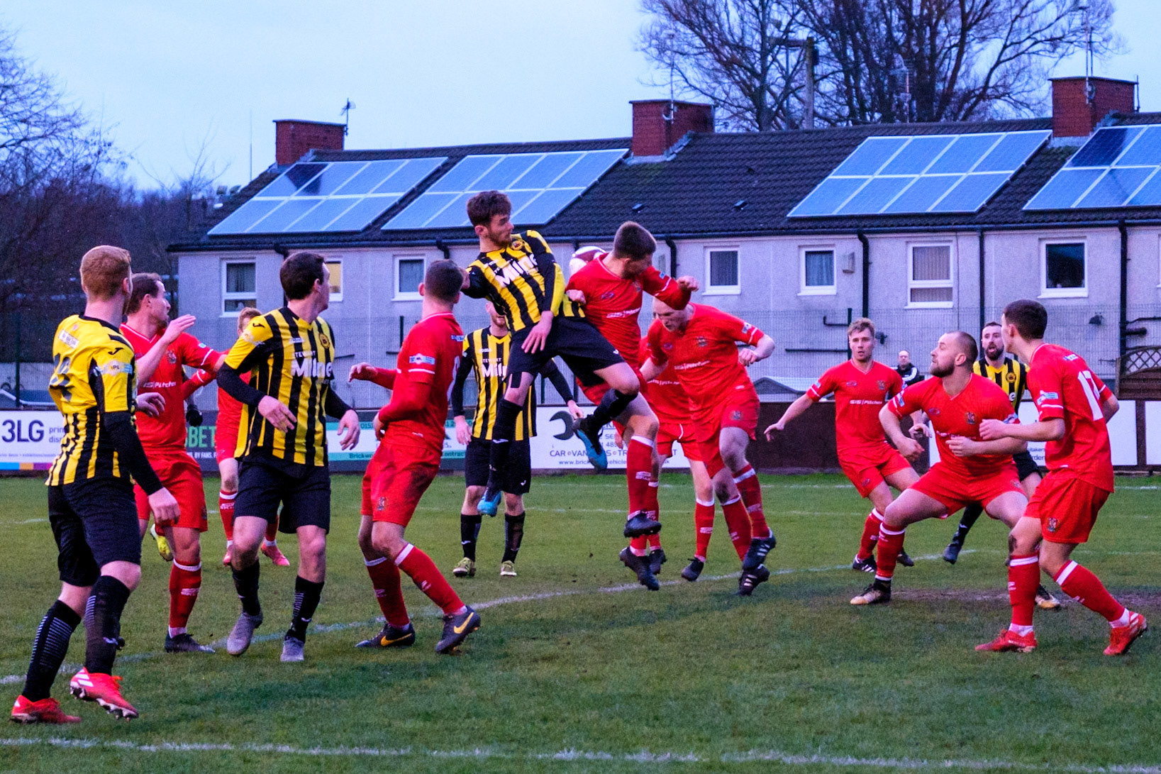 Prescot Cables vs Workington 

match at IP Truck Parts Stadium during the 2019/20 Betvictor Northern Premier season 01/02/2020.

Photograph by John Middleton