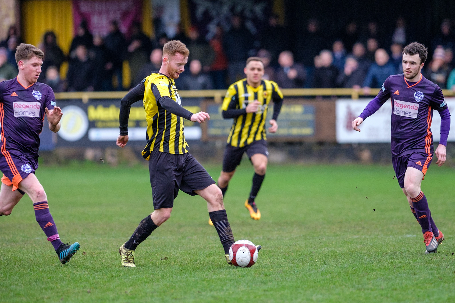 Prescot Cables vs City of Liverpool 

match at IP Truck Parts Stadium during the 2019/20 Betvictor Northern Premier season 22/02/2020.

Photograph by John Middleton