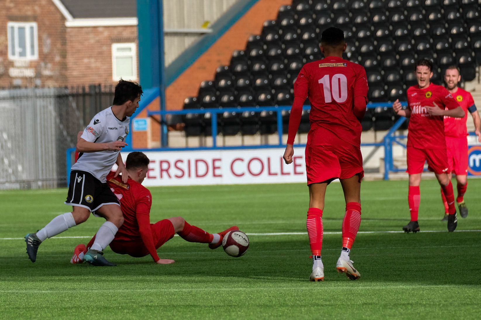 Widnes vs Prescot Cables 

match action from Halton Stadium during the 2019/20 BetVictor Northern Premier season 29/02/2020 between Widnes FC and Prescot Cables FC

Photograph by John Middleton