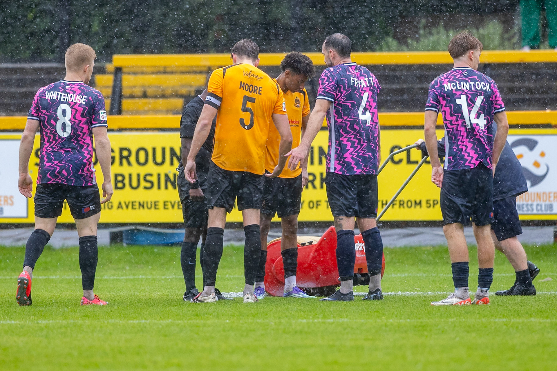 Southport, ENGLAND - during the Enterprise National League North match between Southport and Peterborough Sports at Southport.Canon Canon EOS R5 2000 1/1250 2.8 (Pic by John Middleton)