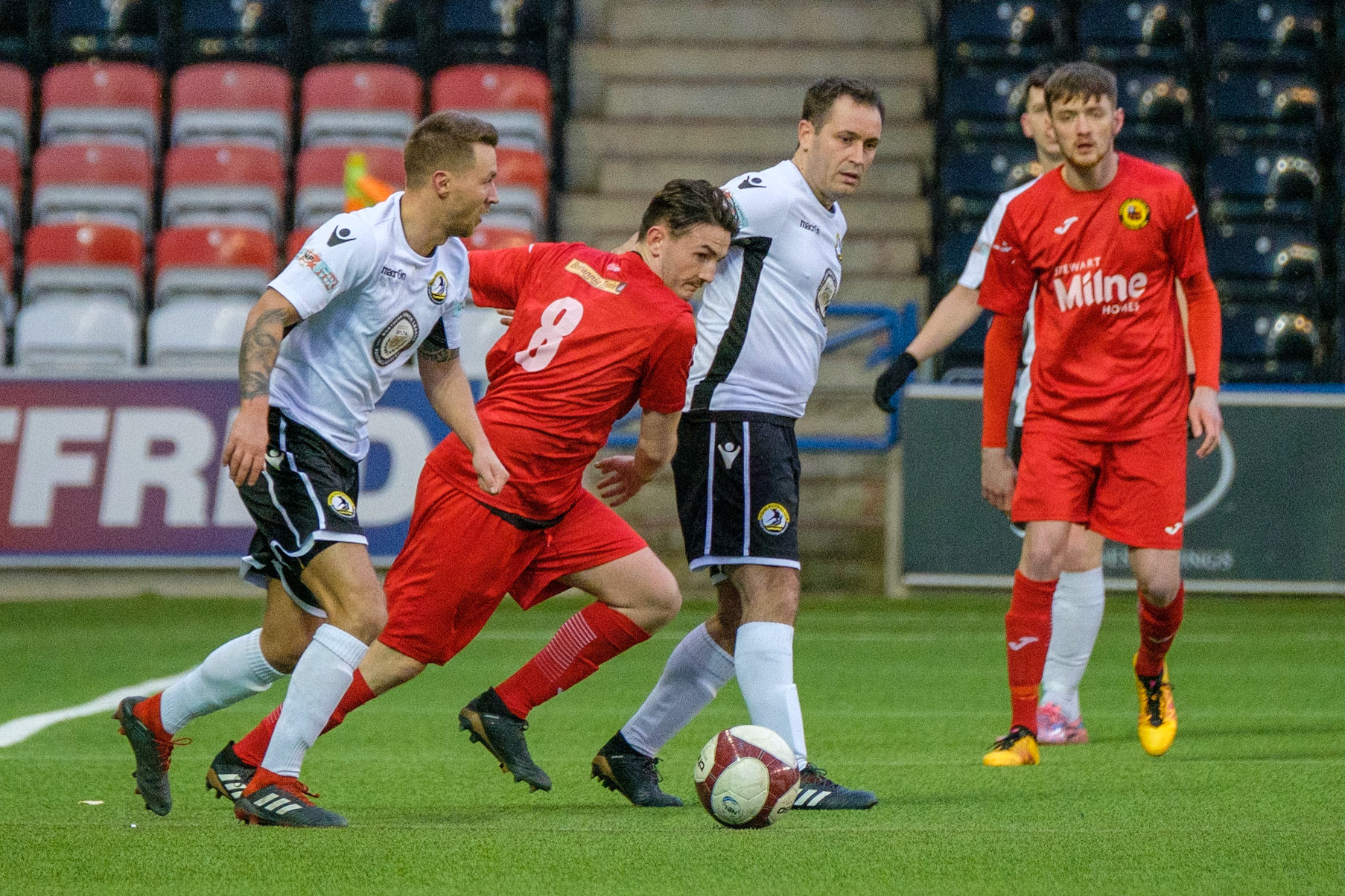 Widnes vs Prescot Cables 

match action from Halton Stadium during the 2019/20 BetVictor Northern Premier season 29/02/2020 between Widnes FC and Prescot Cables FC

Photograph by John Middleton