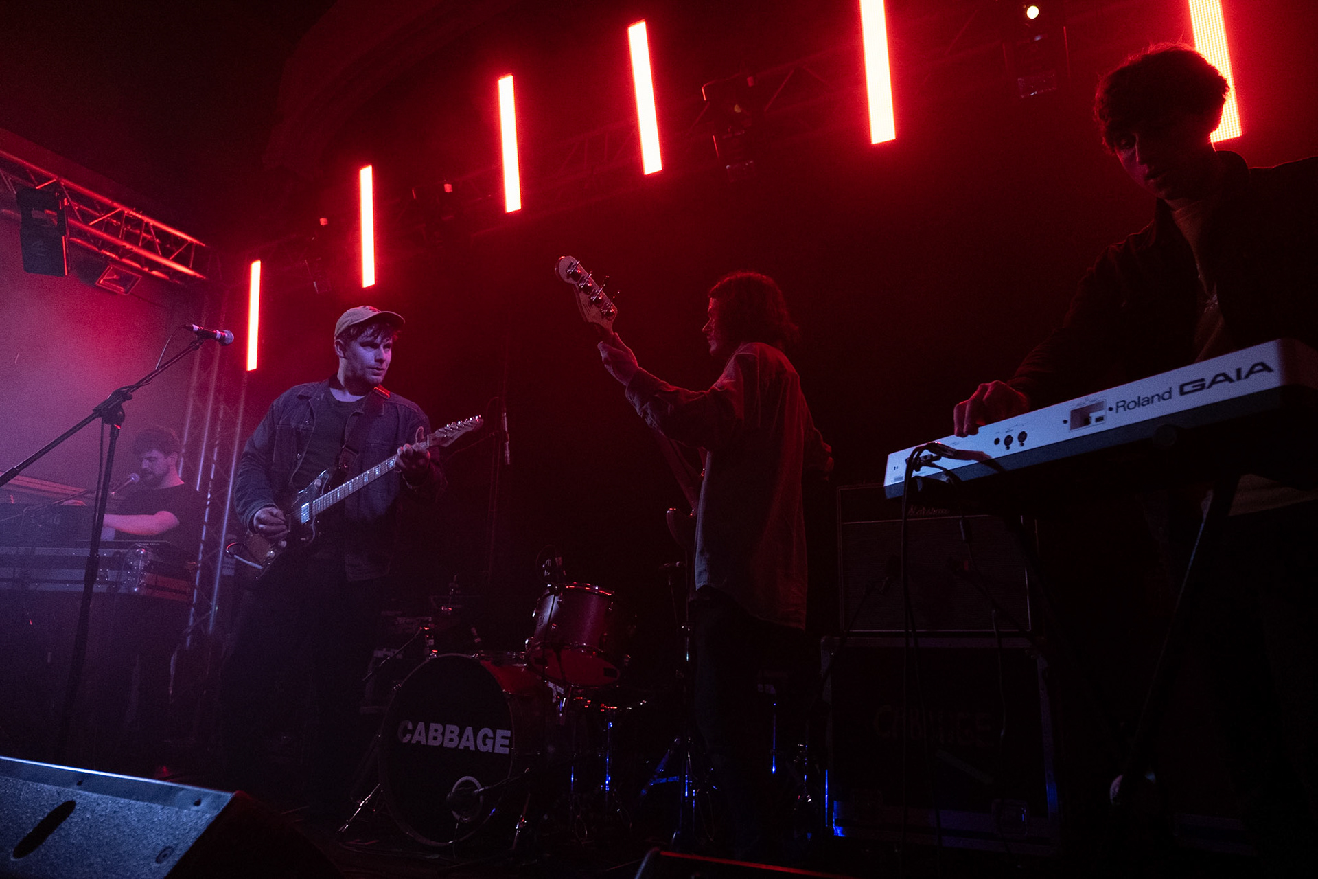 Afghan Sand Gang playing on the Cabbage Tour 2019 at Arts Club Loft on 24/04/2019. Photo by John Middleton