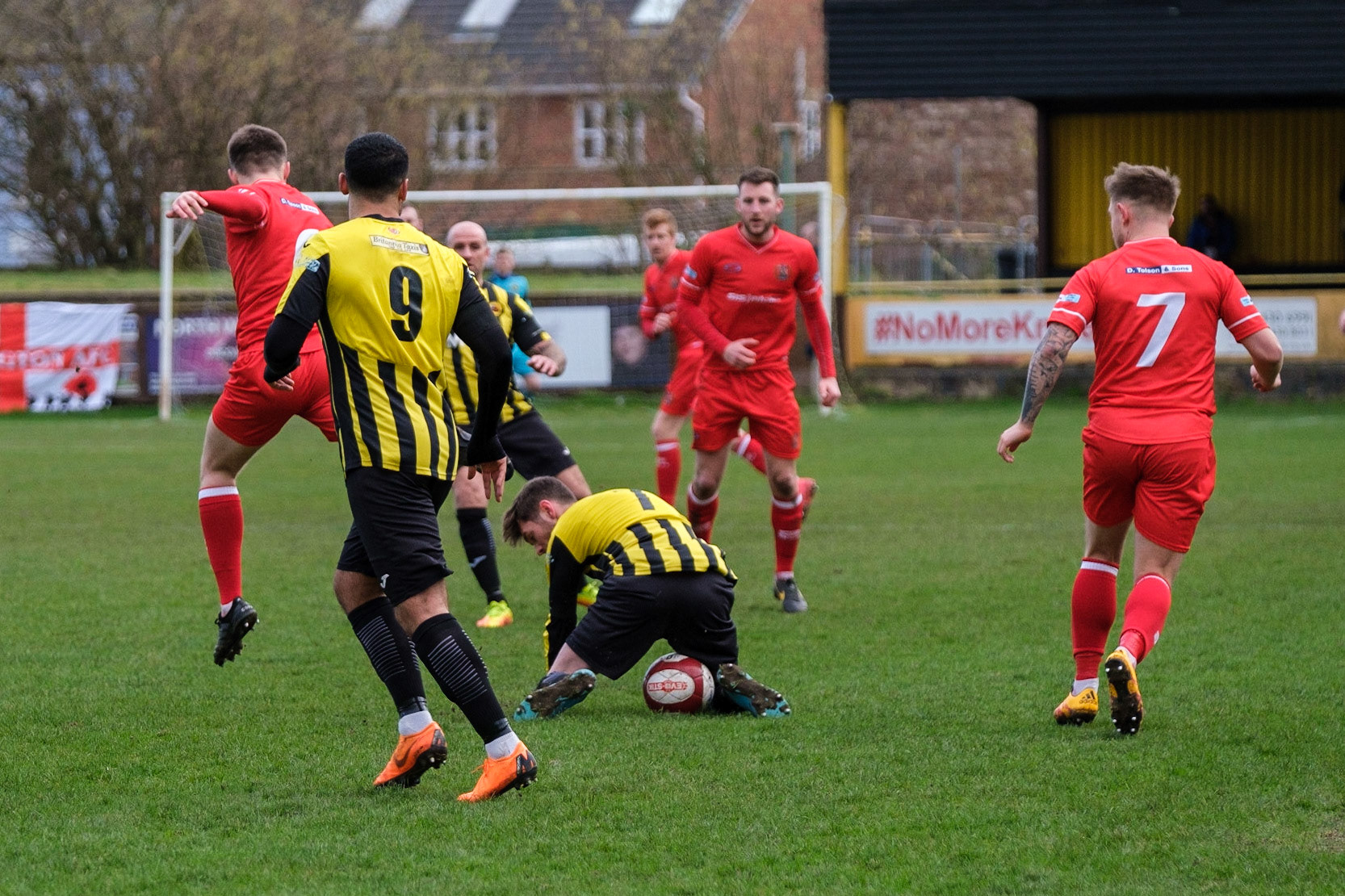 Prescot Cables vs Workington 

match at IP Truck Parts Stadium during the 2019/20 Betvictor Northern Premier season 01/02/2020.

Photograph by John Middleton
