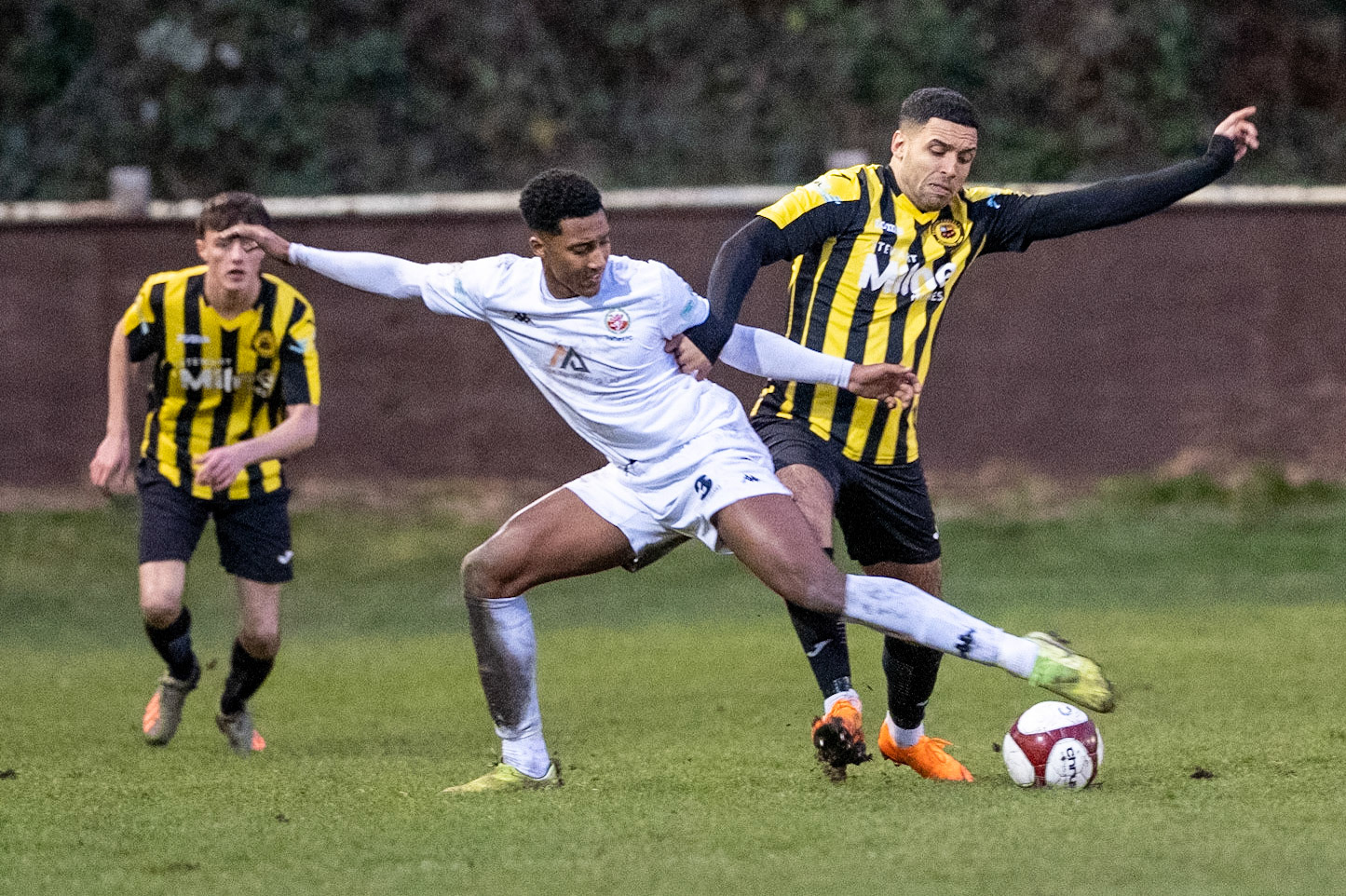 Prescot Cables vs Trafford 

match at IP Truck Parts Stadium during the 2019/20 Betvictor Northern Premier season 18/01/2020.

Photograph by John Middleton
