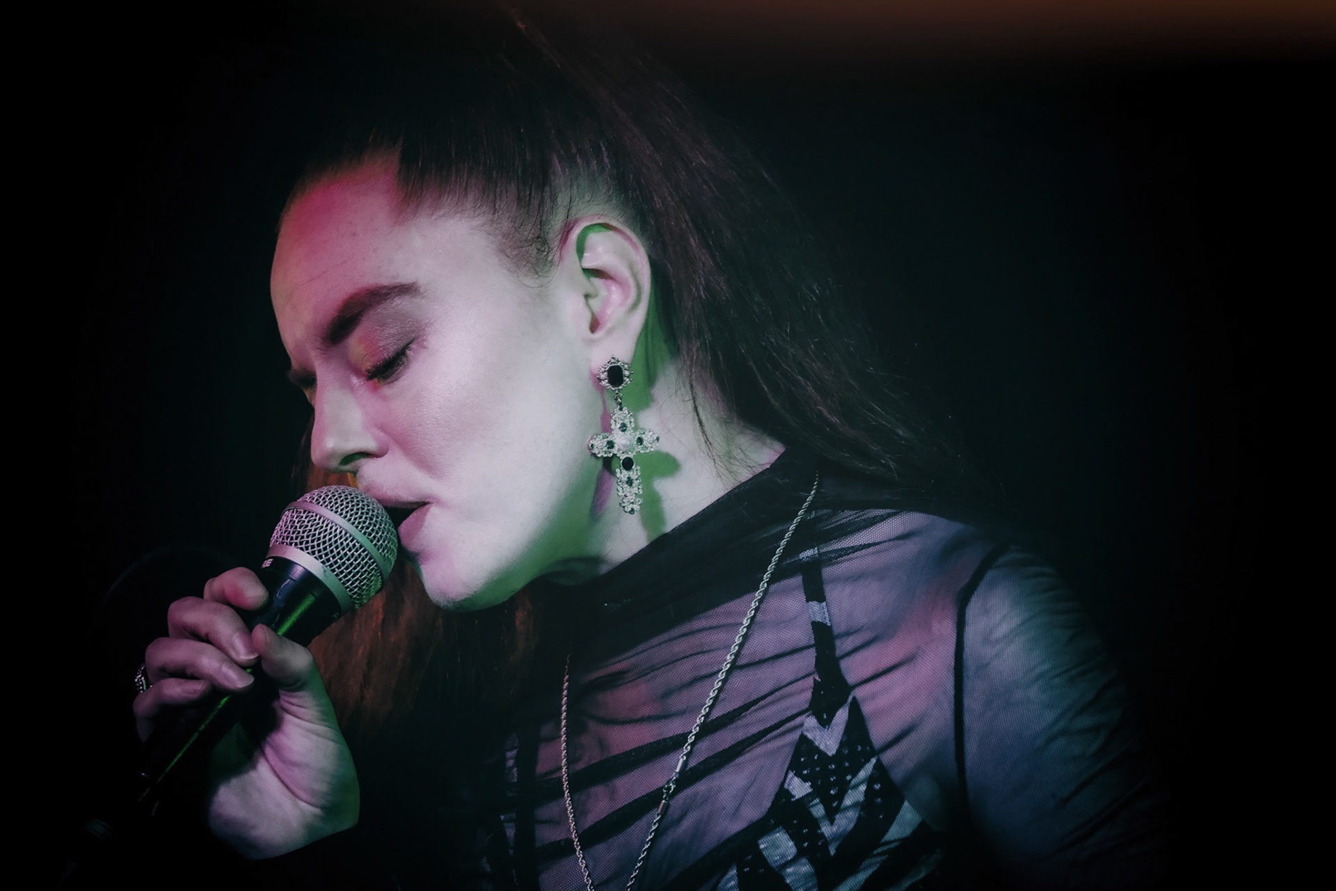 Tiërny supporting the Lydia Ainsworth Tour 2019 at 81 Renshaw Street on 12/09/2019. Photo by John Middleton