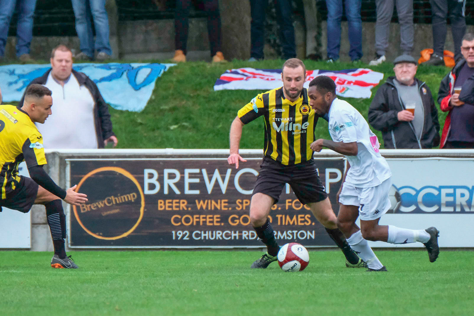 Trafford vs Prescot Cables 

League match at Shawe View during the 2019/20 Betvictor Northern Premier season 05/10/2019.

Photograph by John Middleton